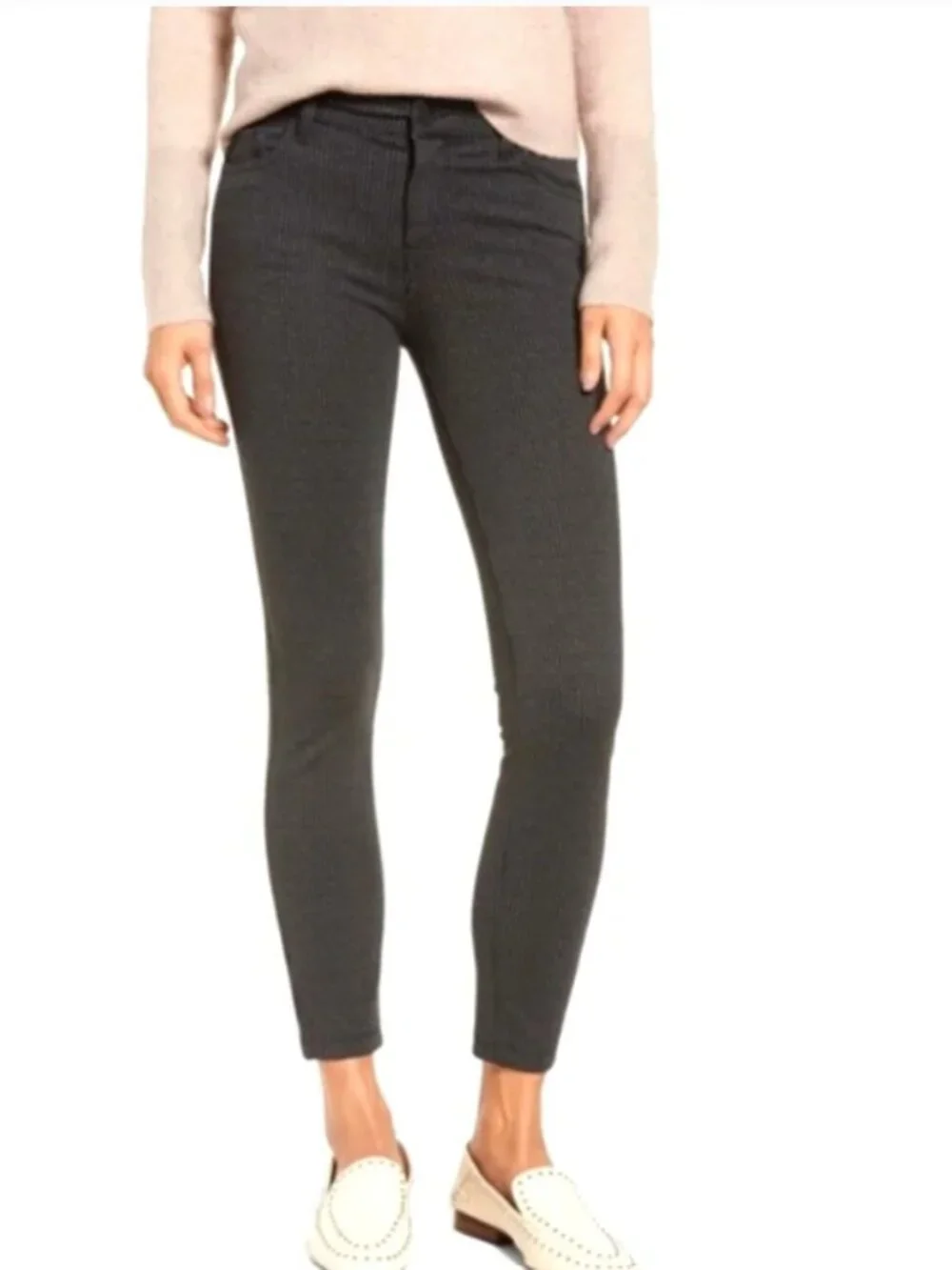 Size 4 Kut from the Kloth Houndstooth Donna Ankle Skinny Jeans EUC